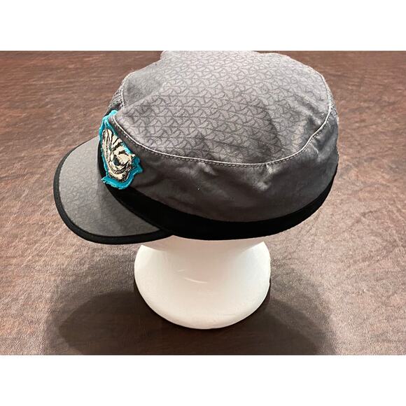 Alice in Wonderland Cheshire Cat Cadet Cap Alt Punk Fantasycore‎ Disney Goth - Picture 4 of 8